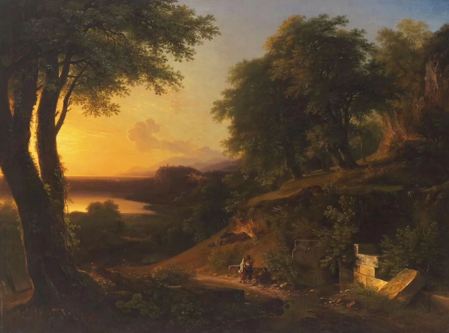 Veduta del Lago di Nemi